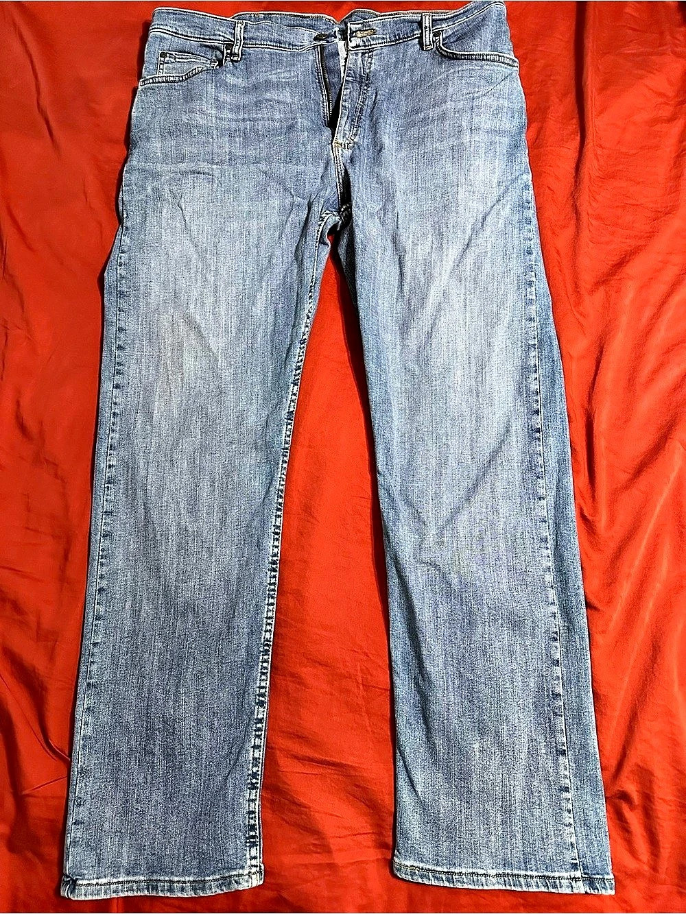 Wrangler Five Star 97FXVST Men’s Jeans 38x32 Relaxed Fit Straight Leg